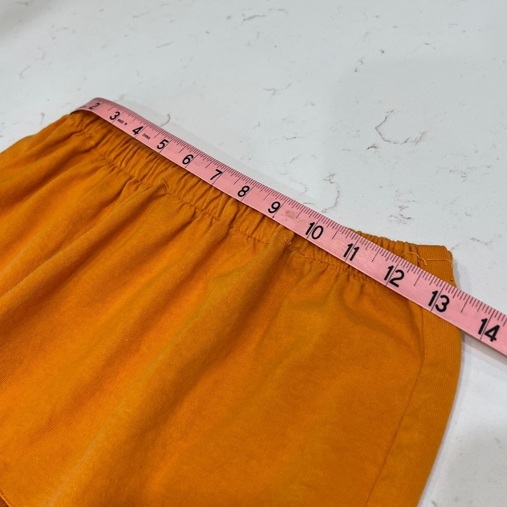 Johnny Was Vintage Orange T-Shirt Maxi Skirt – 100% Cotton – Made in USA - Picture 7 of 8